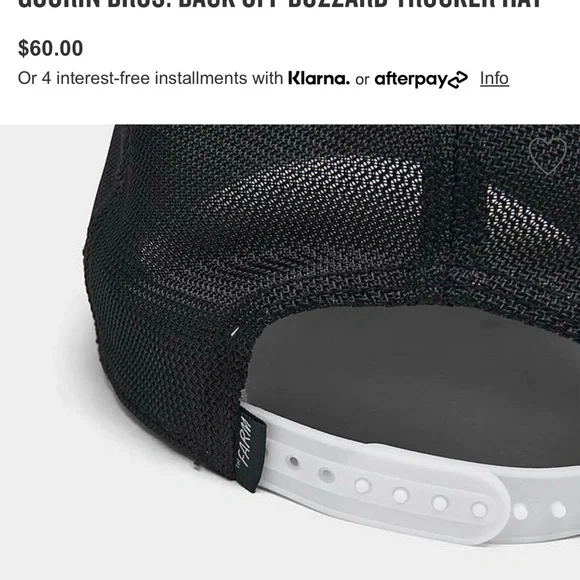 GOORIN BROS. BACK OFF BUZZARD TRUCKER HAT - Picture 3 of 6